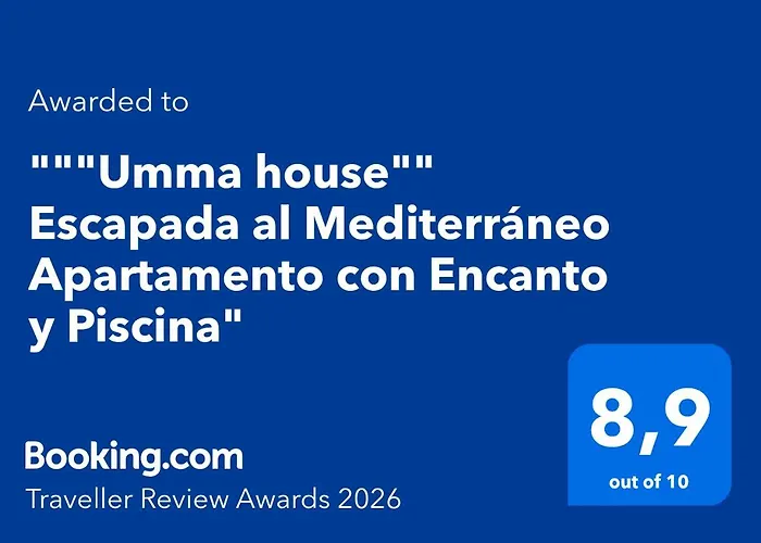 "Umma House" Playa, Piscina, Terraza Y Aire Acondicionado